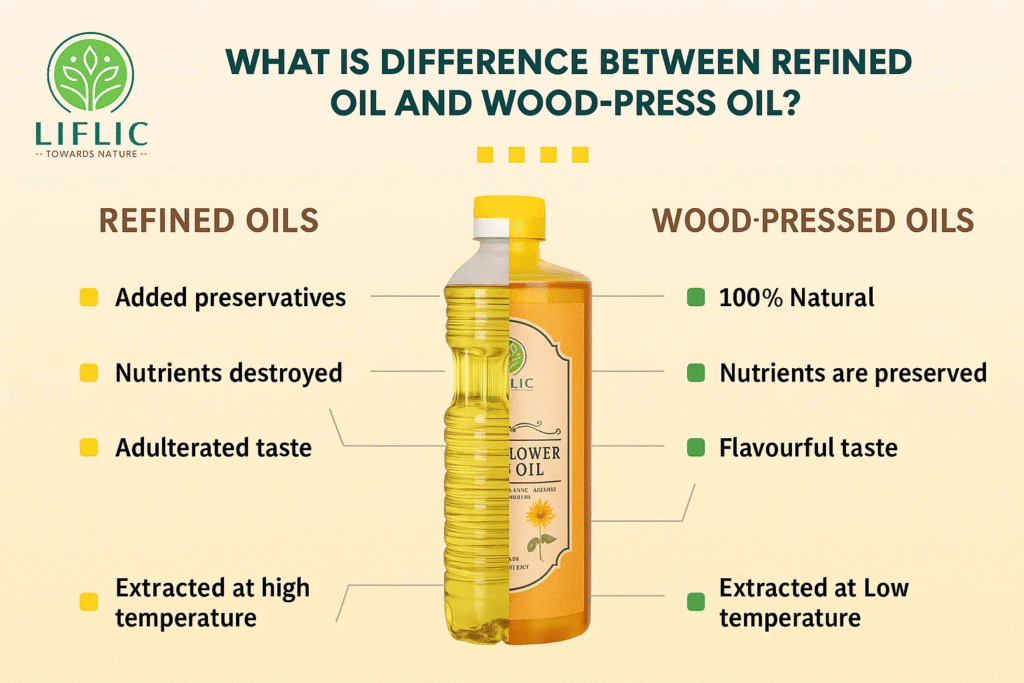 What is the Difference Between Refined Oil and Wood-Press Oil?