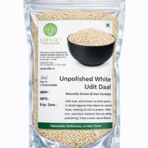 Unpolished white udit dal