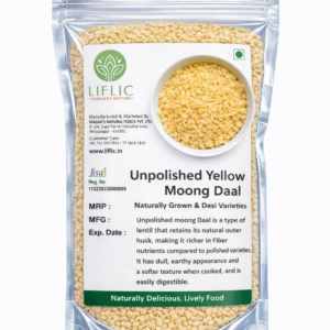 Unpolished yellow moong dal