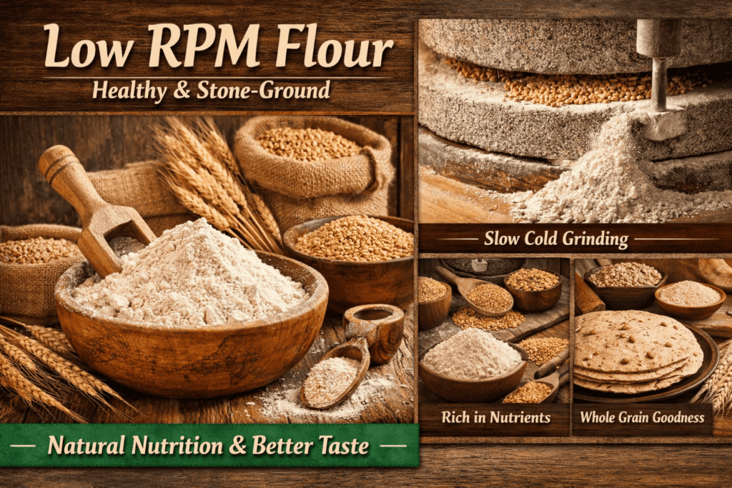 Low RPM Flour: Benefits of Stone-Ground and Slow-Milled Flour for Better Health