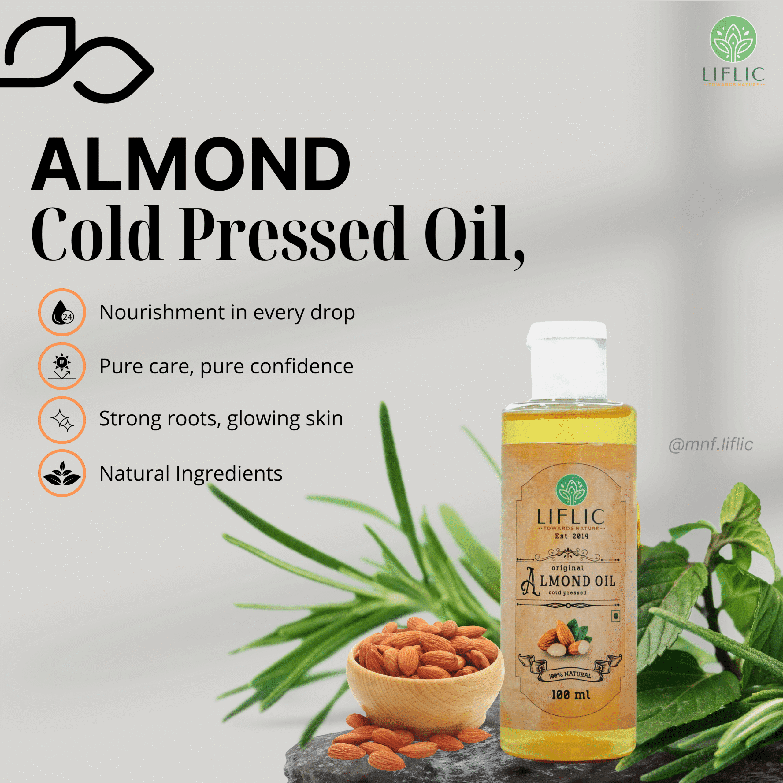 Cold-pressed Almond Oil